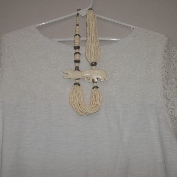 VINTAGE, Elephant Necklace, Vintage Elephant Necklace, Necklace, Elephant 7753 - Picture 11 of 12